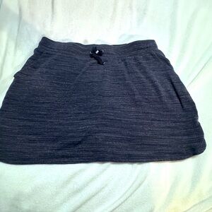 NWT CROFT & BARROW EXTRA SOFT SKORT WOMENS L PETITE 17 1/2" MINI SKIRT SHORTS